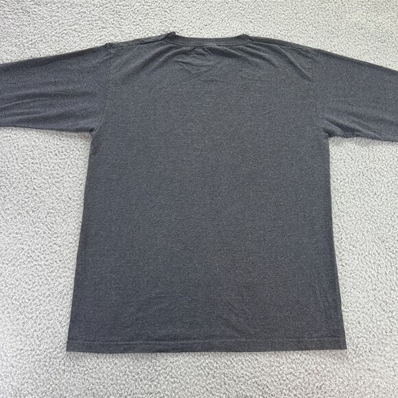 Fruit of the Loom Mens Gray Cotton Mythical Phoenix Rising Firebird Shirt Size M - Picture 6 of 8